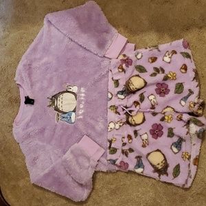 My neighbor Totoro Plush Sleep set.